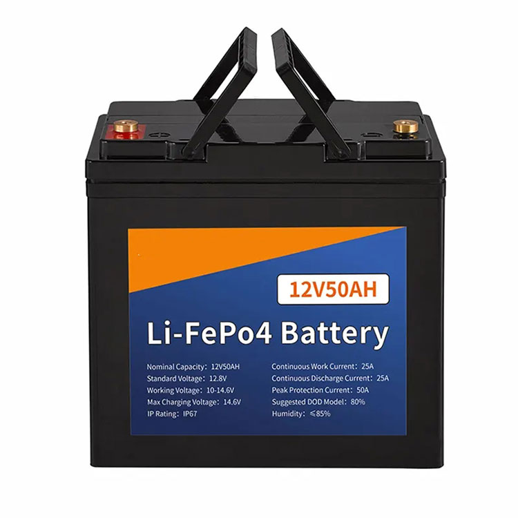 Bateria de lítio de armazenamento de energia 12,8 V 100 Ah