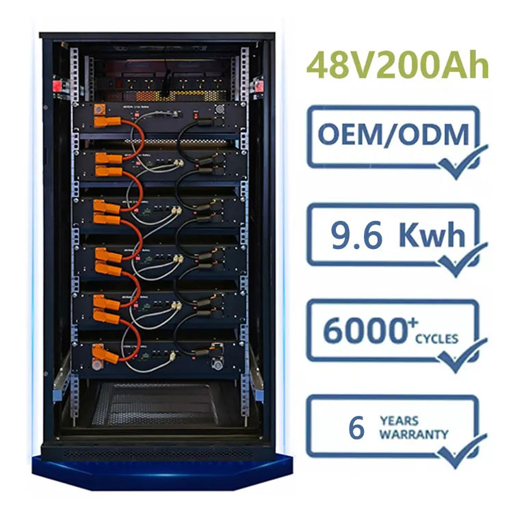 Bateria de lítio de armazenamento de energia modelo rack 48V 200AH